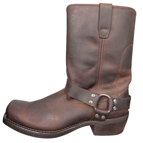 Durango Men’s Brown Leather Wide Harness Boots Size US 13 EE main image 5